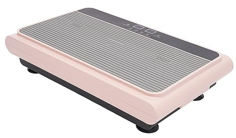 Piastra vibrante per allenamento con 99 livelli di vibrazione, vibrazione per tutto il corpo con pulsante touch, telecomando, piastra vibrante fitness per esercizi di tutto il corpo (piastra vibrante