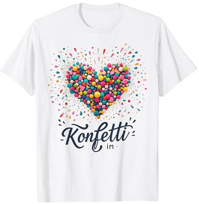 Shirt Konfetti im Herzen T-Shirt