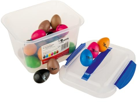 TrellaTon® Schütteleier Chicken Shake, 24 Stück in Kunststoffbox | Wiemann Lehrmittel