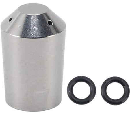 Sunicon Ugello per macchina da caffè, beccuccio per schiuma di latte in acciaio inossidabile Sostituzione punta bacchetta vapore Macchina per caffè espresso Sostituzione punta (3 Hole)