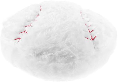 TOPBATHY Baseball-Form Plüschkissen Für Wohnkultur Gemütliches Kissen Mit Baseball- Flauschiges Design Für Sofas Und Betten