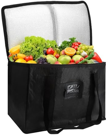 43 x 30 x 31cm KüHltasche Groß Faltbar, Isoliertasche, Thermotasche, KüHltasches Auto, KüHltaschen & -Boxen, Cooler Bag, Faltbare KüHltasches für Picknicks, Camping, SträNde, Grillen, Reisen