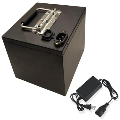 GNIUBBDB 48V 60V 72V 20Ah E-Bike Batería de Ion de Litio con Cargador 13S5P Bicicleta Eléctrica Scooter Batería Built-in BMS para 250W 500W 750W 1000W Motores 48V 20Ah