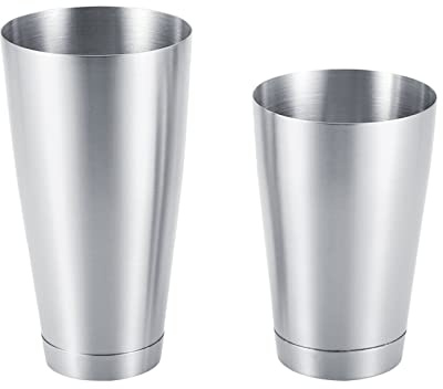 Set di shaker da cocktail, in acciaio inossidabile Barston Shaker 600ml/750 ml MIXER BRIVER MIXER ESSENSIAMENTE BEATTENDE BEADING STRUMATO (acciaio inossidabile)