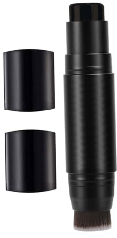 BAZEITFLOW Tragbarer Bartstempel und Bartfüllstift für Herren Kunststoff Material mit Künstlichen Fasern Elegantes Design zum Bartformen und Verdichten für Tägliche Bartpflege