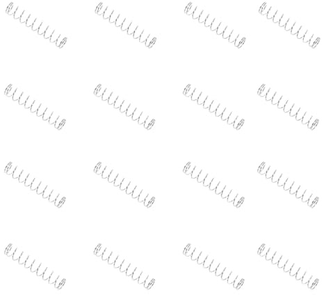 Cabilock 20pezzi Assortimento di Molle di Compressione in Acciaio Inossidabile per Meccanismo di Scatto della Penna Sfera Parti di Ricambio per Molle per Penne e Strumenti di Scrittura