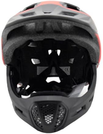 Caschi da equitazione per bambini, copricapo integrale per bici da bambino regolabile | per bici con protezione da guida staccabile multisport, bambini ai ragazzi