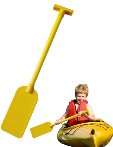 Pagaie de kayak pour – Rame télescopique junior, poignée antidérapante, pagaie à eau à double lame, outil de navigation ?e conception compacte, accessoire ?e manœuvre facile | Équipement d?e c