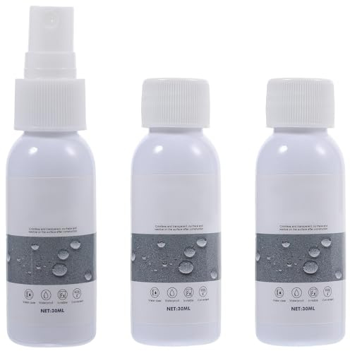 Alipis Spray Plástico Piezas Impermeabilizante para Zapatos 3 30ml Blanco | Uso en Calzado, Bolsas y Ropa, Formato Portátil, Protección Frente a Agua y Manchas