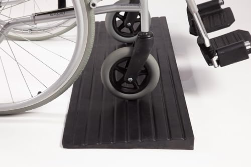 The Ramp People Threshold Ramp for Wheelchair Access 4mm - 100mm (36mm) 1000kg Capacity, Anti-Slip, Smooth Gradient Rubber Ramp for Wheelchairs, Mobility Scooters & Walkers | Rubber Ramp for Wheelchairs, Mobility Scooters & Walkers