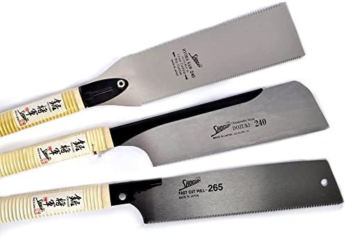 Jeu de 3 scies japonaises 240mm Osaka Shogun
