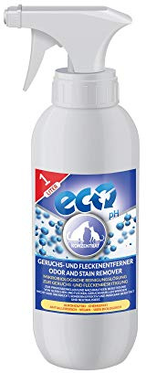 Geruchs- und Fleckenentferner Konzentrat mit Mikroorganismen - 100% biologisch ohne Chemie - gegen Schweiß Urin Katzenurin uvm., 1 Liter
