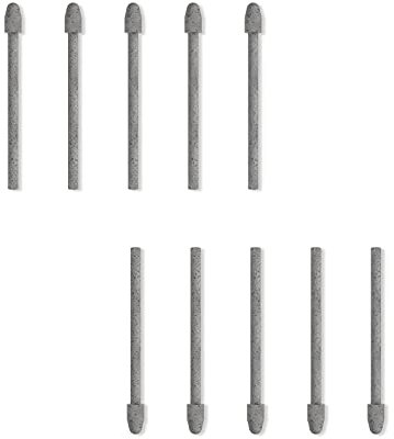 HUION 10er-Pack Verbesserte Ersatz-Filzspitzen PN05F Kompatibel mit Pen-Stylus PW517 für Zeichentabletts KD200, Kamvas 12, Kamvas 13, Kamvas 22, Kamvas 22 Plus, Kamvas Pro 16 Plus 4K, Kamvas Pro 24 4K