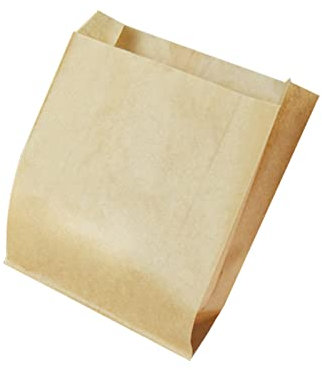 200 Stück Kraft Umschlag Klein Kraftpapiertüten Mini Papiertüten, Flachbeutel Geschenktüten Papier für Butterbrottüten Pralinen Bäckereitüten Kuchen Schmuck Samentüten Candy Tüten-braun-12x5x16cm