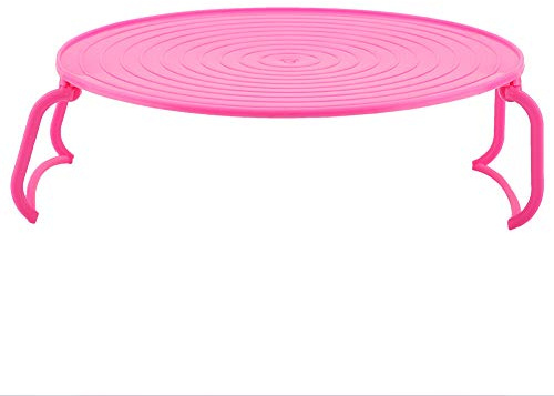 Vassoio per Forno a Microonde Vassoio Multifunzionale Vassoio in Plastica Multifunzionale in Plastica Forno a Microonde Riscaldamento Vassoio a Vapore a Strati Vassoio da (Rosso)