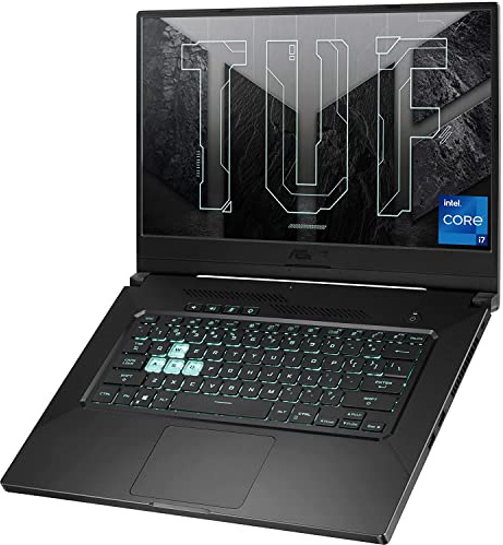 ASUS TUF Dash F15 Gaming Laptop 2022 | 15.6 144Hz FHD Display | 11th Intel i7-11370H 16GB DDR4 1TB NVMe SSD | NVIDIA GeForce RTX 3050Ti 4GB GDDR6 WiFi 6 Thunderbolt Backlit KB RJ45 | Win 11 Pro