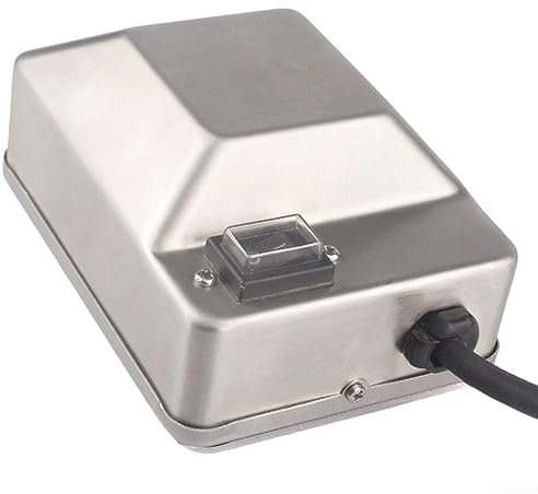 Edelstahl Grillmotor für Grillspieß, Edelstahl Grill Motor für Grill Spieß BBQ Rotisserie 4 Watt 15 kg, für Rotisserie, Spießbraten, Schaschlik, Spanferkel
