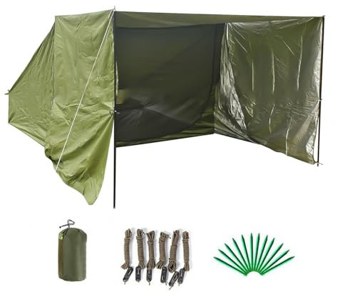 YSMSMZJK Fahrradbox mit Abnehmbarem Schattentuch Fahradabdeckungen Für Aussen Geeignet für Camping und Radfahren Fahrradgarage Für 2 Fahrräder Fahrrad Schuppen Outdoor