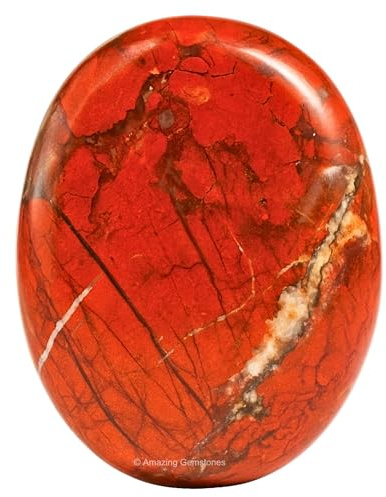 Cristales y piedras curativas de jaspe brechado, grandes, para palma de la mano, amuletos para suerte, energía positiva, meditación, original regalo de Navidad y cumpleaños, para mujer y hombre