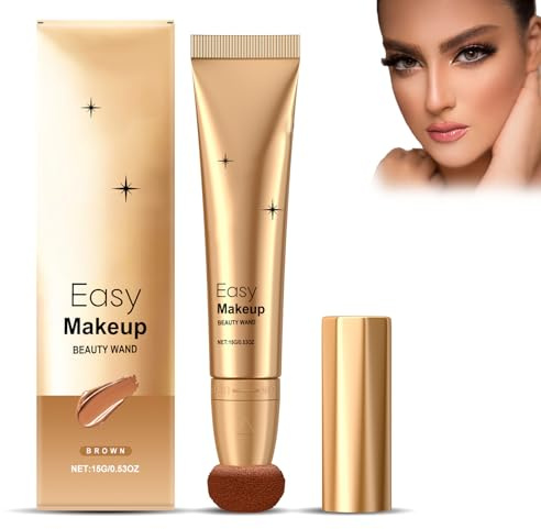 Lápiz de colorete líquido, para colorete de cara, para colorete, maquillaje sedoso, para un acabado de rubor natural, colorete líquido para mejillas, ojos, labios (bronce)
