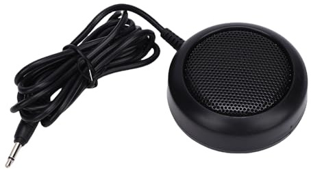 Yanmis Altoparlante Esterno per Autoradio CB 1W Spina 3,5mm Adesivo, Altoparlante Radio Esterno Compatibile Ricetrasmettitori Mobili Ham Radio, Altoparlante CB per Veicolo, Altoparlante E