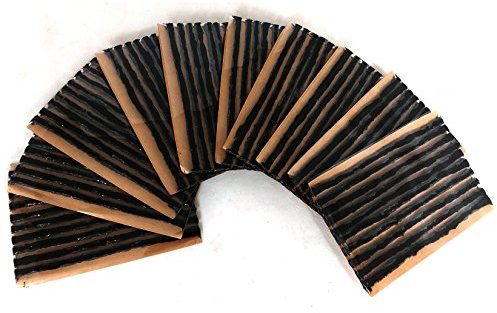 100-teiliges Flickzeug für schlauchlose Reifen, 10 cm-Streifen, für Pkw / Transporter / Lkw / Fahrrad.