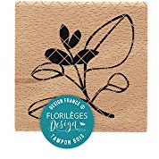 Florilèges Design Stempel, Farbe Holz, 5 x 5 cm