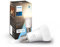 Philips Hue - Bombilla led inteligente, casquillo E27, Luz cálida regulable, 9W - 800 lumens, Bluetooth, Compatible con Zigbee y Alexa