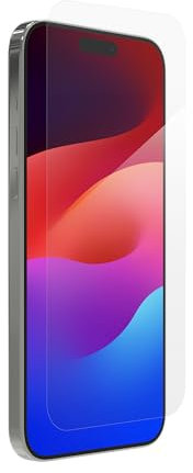 ZAGG InvisibleShield Glass XTR3 iPhone 15 Pro Max Screen Protector - $250 Guarantee, Blue-Light Filtration, 10X Stronger, Edge-to-Edge Protection, Scratch & Smudge-Resistant Surface, Easy to Install