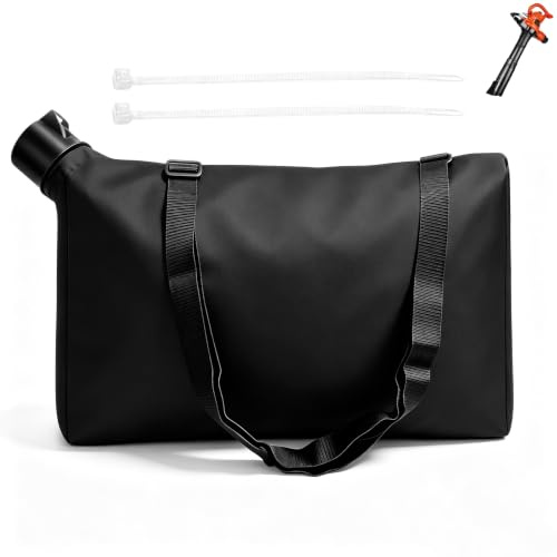 90560020-01 Bolsa sustituye a 90560020 90539053, compatible con soplador de hojas Black & Decker, compatible con soplador de hojas modelo BV3600 BV3800 BV5600 BV6000 LH4500 3 en 1