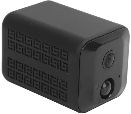 Telecamera di Sicurezza Wireless Piccola Telecamera Wireless 5MP HD Rilevazione Movimento Bidirezionale Visione Notturna WiFi Registratore di Sorveglianza Domestica per