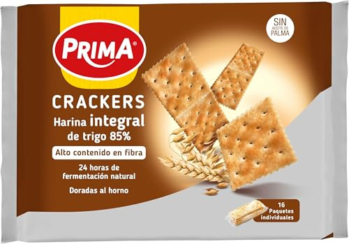 Prima Crackers Integral 500g (Paquete de 6)