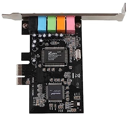 PCIE Express 5.1ch CMI8738 Audio-Soundkarte mit Low-Profile-Halterung