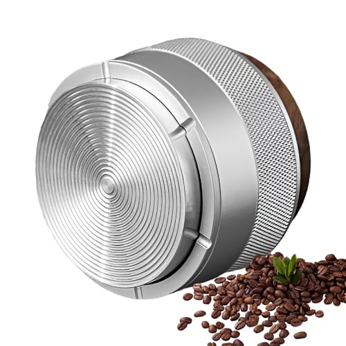 Genérico Distributeur de café, distributeur de café, manuel, niveleur de 58 mm, manipulateurs manuels de profondeur réglable