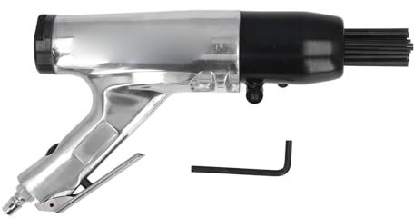Air Needle Scaler, Needle Scaler Air Tool, 28 Alloy Steel Needles Pneumatic Paint Weld Removal Tool for Cars Ships