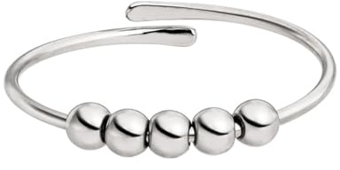Purelei Shade Anxiety Ring - Fidget – New Generation - Damenring aus langlebigem Edelstahl – Wasserfeste Ringe – in verstellbaren Größen erhältlich - Damenschmuck