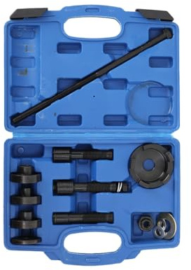 Cozyel Kit Estrattori per Cuscinetti Ruota Moto 3/4-1-25mm, Strumento di Rimozione dei Cuscinetti in Acciaio al Carbonio, con Custodia per Meccanici E Garage
