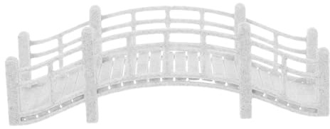 EPIGEIST Miniatur-Bogenbrücke Für Mini-Garten Mikrolandschaft Feengarten Und Sandtisch-Dekoration Vintage Brückenmodell Für Innen Und Außen 4.21 X 1.57 X 1.22 in