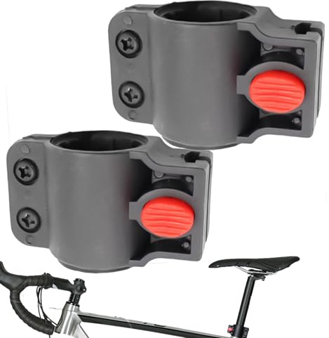 Schlosshalter-Clip, 2 Stück U-Schloss Fahrradschlösser Halterung Klemmhalterung Schlösser U Loc-k Feste Halterung Stützhalterung Ersatzclip Kabel Loc-k Stützhalterungen Fahrradzubehör