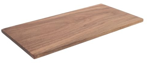 Alipis Bloque de Madera de Nogal Macizo sin para Manualidades Tabla de Madera Gruesa con Veta Natural para Proyectos de Tallado DIY y Decoración Artesanal