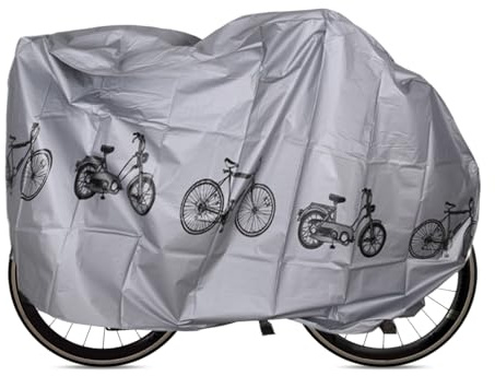 Copertura Biciclette, Telo Copribicicletta Da Esterno, Copertura Bici Impermeabile Resistente Ai Raggi UV E Alla Polvere, Antipioggia, Per Rimessaggio Interno Ed Esterno
