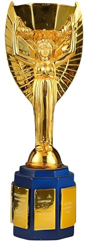 Huadafun Réplique du Trophée Jules Rimet – Coupe du Monde Souvenir Football pour Fans | Décoration Cadeau pour Club, Bar et École