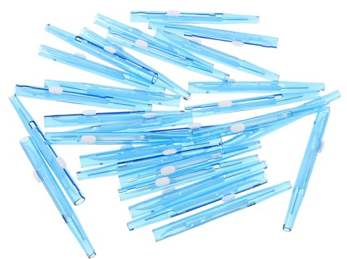 OATIPHO Kit de Limpieza para Teléfono Móvil 50 Piezas Azul Cepillos Mini para Puertos USB-C y Altavoces Limpiador de Puerto de Carga Herramienta Portátil para Mantenimiento y Limpieza