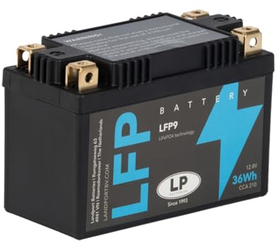 aCCOSSATO ml lFP9 – 38 batterie au lithium pour CF Moto CF 125 T-22 Glory, 125, (2008 – 2011)