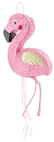 Piniata Flamingo Rosa 55x25x8 cm – Piñata zum Befüllen mit Süßigkeiten und Geschenken – Partydeko Geburtstag Kinder Sommer
