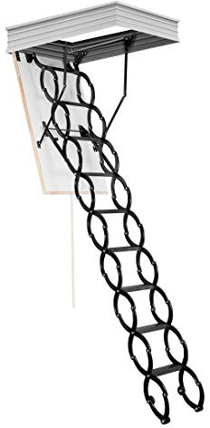 OMAN Bodentreppe 'Flex Termo Metal Box' - Scherentreppe aus Metall (80 x 60)