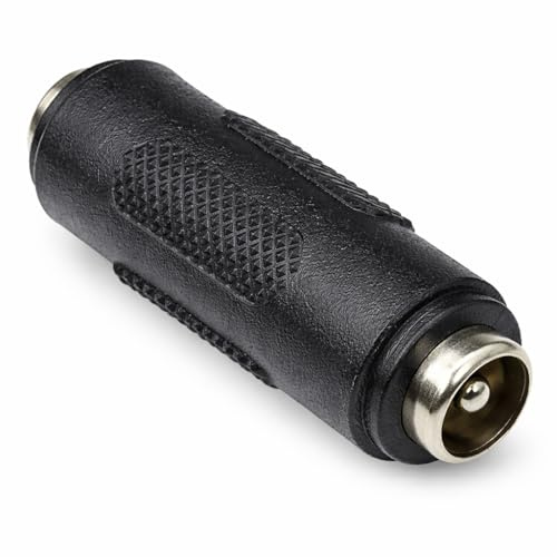 DC Kupplung Buchse auf Buchse, 2,1 mm x 5,5 mm Stecker, Netzkabelverlängerungsadapter, Konverter von Stecker auf Buchse, Zylinder, Drahtverlängerung, Verbinder, Adapter für CCTV IP Kamera, DVR, LED