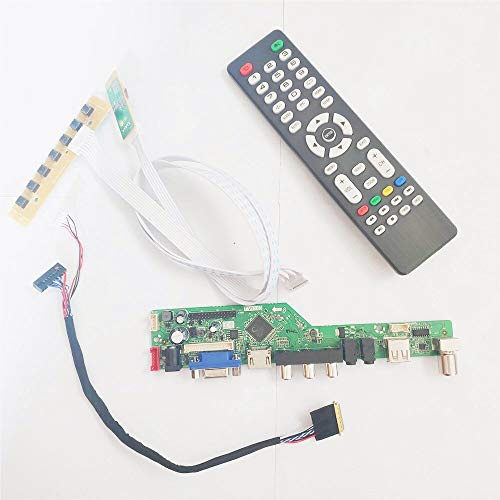 Für CLAA156WB11A CLAA156WB13A WLED LVDS 40Pin 15,6 Zoll Laptop Panel TV Controller Laufwerk Karte 1366 * 768 HDMI VGA USB AV RF DIY Kit (CLAA156WB13A)