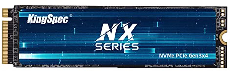 KingSpec M.2 NVMe Gen3x4 SSD 128 GB, PCIe M.2 2280 Ad Alta Velocità, Fino a 3500 MB/s, Interno Con Flash NAND 3D, per Desktop/Laptop/All-in-One