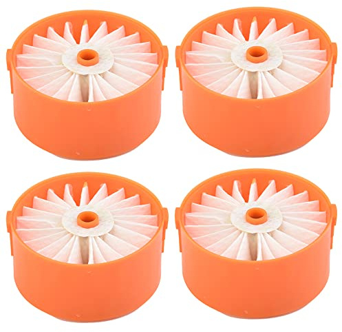 Donkivvy 4 Pcs Vacuum Cleaner Filter Elements, Filter Element Replacement for Black & Decker Vacuum Cleaner BDPSE1815 BDPSE3615 BHFEV182 BHFEV362